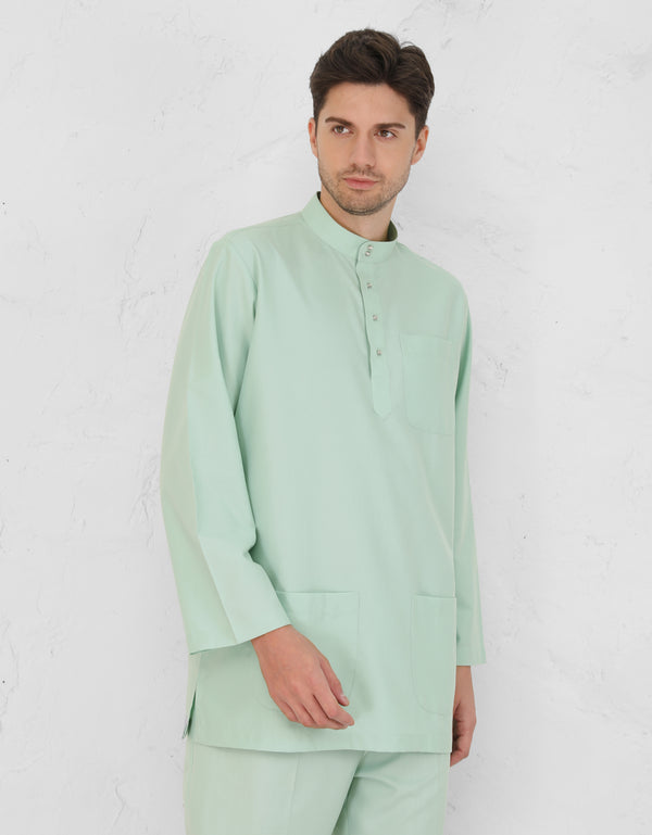 BAJU MELAYU AFWA R/FIT (TENDRIL GREEN)